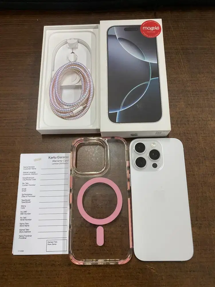 Iphone 16 Pro 128gb Garansi ON