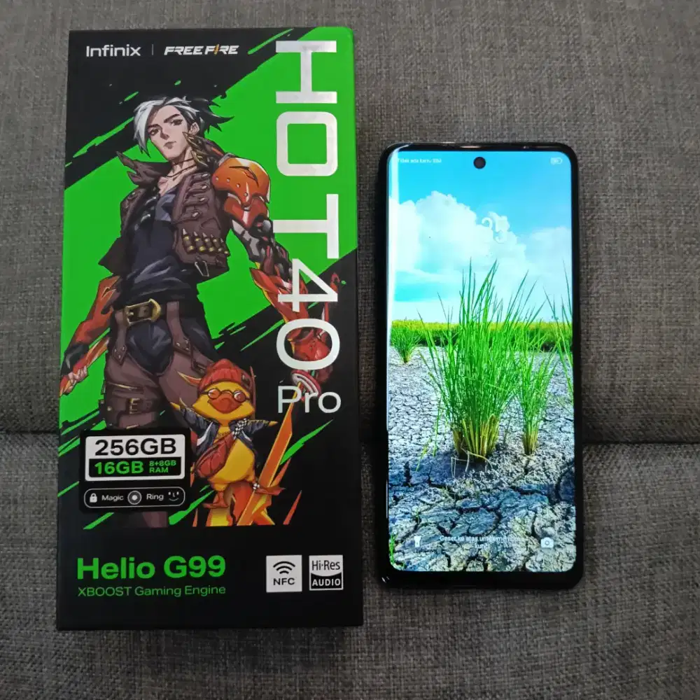 infinix hot 40 pro 8/256 fullset mulus nominus ngacirr siap antar jkt
