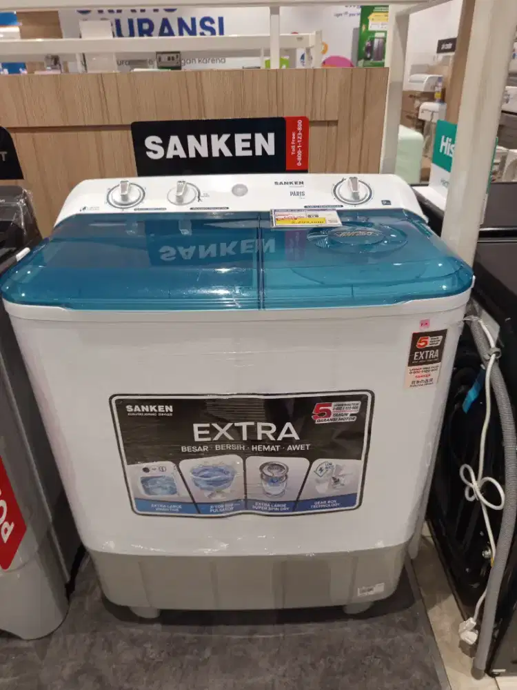 Sanken mesin cuci (bisa cicilan)