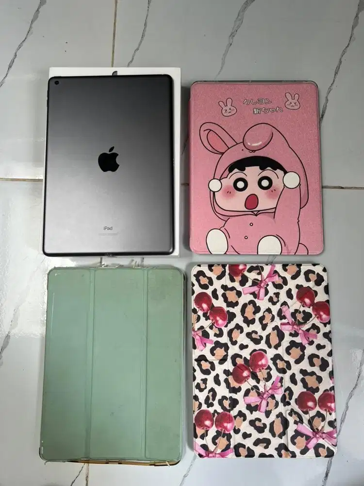 Ipad Gen 7 128GB Mulus Bonus Case 3pcs ex Cewek