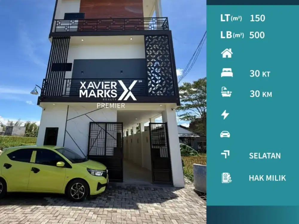 Dijual Rumah Kos Full Furnish Dekat UB di Sigura-gura Malang