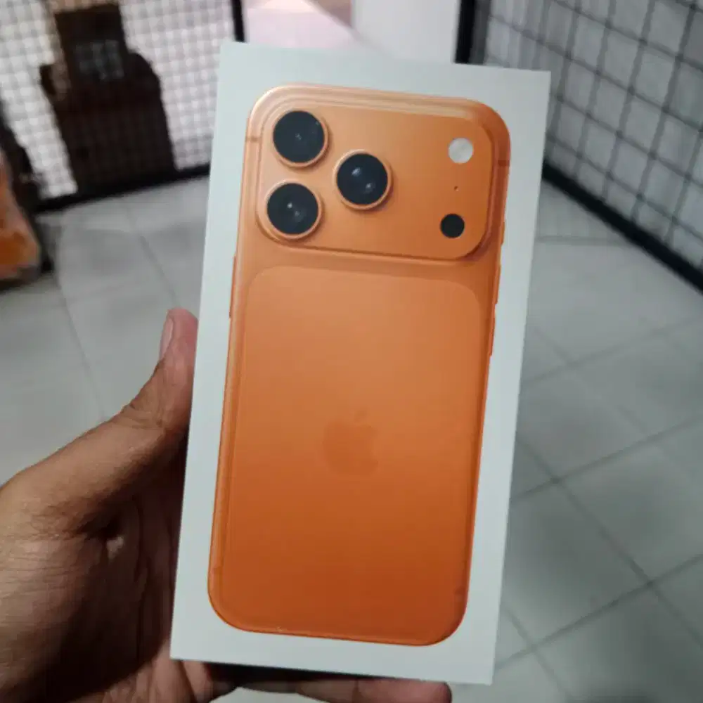 New Segel iPhone 17 Pro 512GB Garansi iBox Bisa Cash/Cicilan Pakai KTP