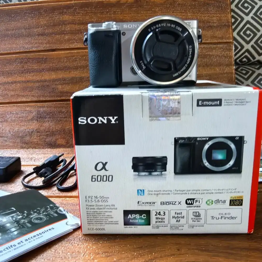 Sony a6000 kit fullset