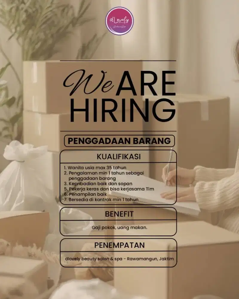 Loker pangadaan barang