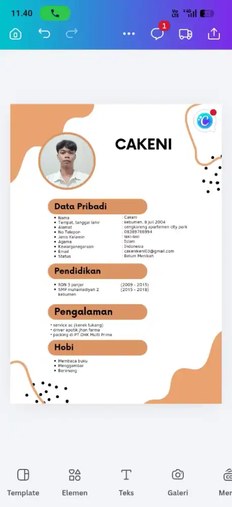 info lokernya apa aja