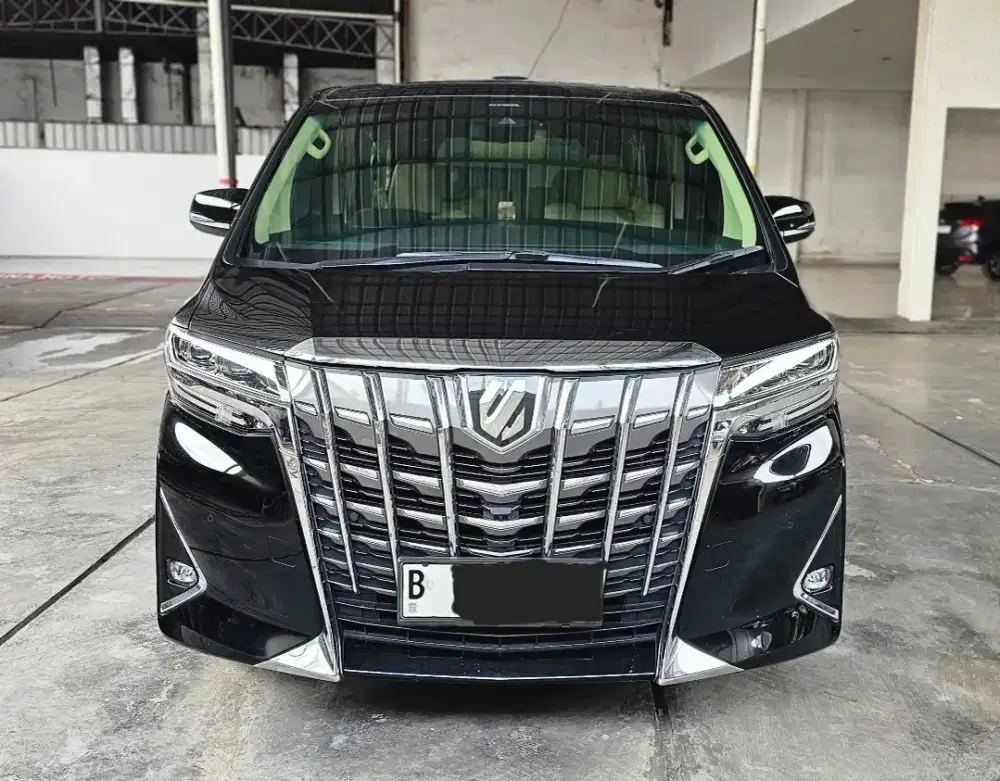 Cuma 16rban Km Toyota Alphard 2.5 G AT Matic 2022 Hitam Siap Pakai