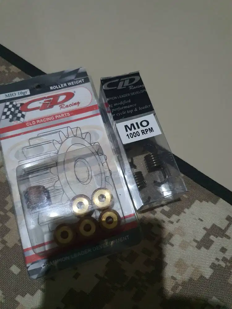 Roller dan persentri MIO karbu 10gr&1000rpm CLD