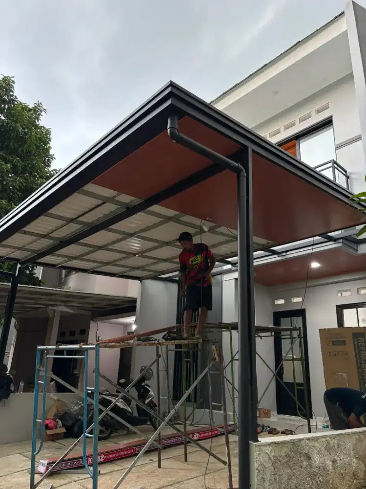 pemasangan kanopi terbaik bergaransi 100%
