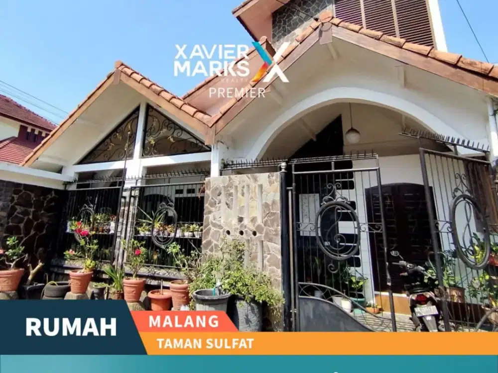 Dijual Rumah Akses Murah Bangunan Terawat di Taman Sulfat Malang