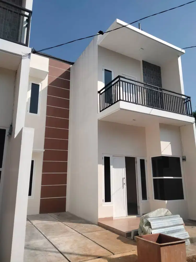 Jual murah baru Rumah 10 menit stasiun sudimara komplek bebas banjir