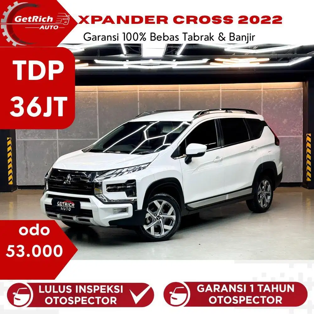 Putih Mulus!!! Mitsubishi Xpander Cross 2022