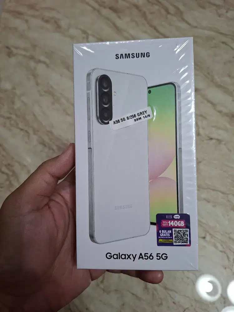 Samsung Galaxy A56 8/256 GB gray, Garansi Resmi Samsung Indonesia