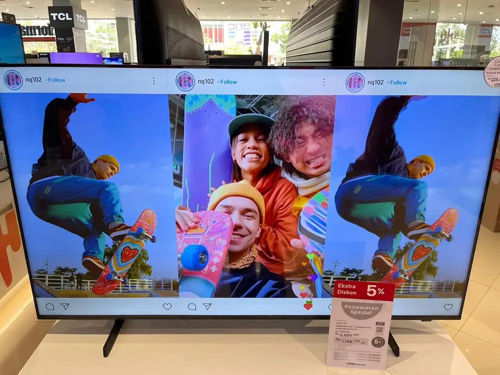 Cicilan TV SAMSUNG SMART 4K 55 INCH