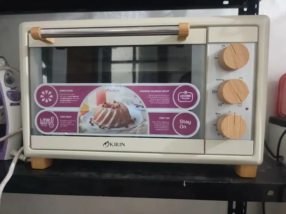 Oven listrik kirin watt rendah