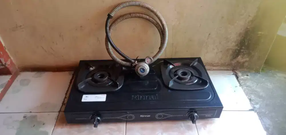 Kompor Gas 2 Tungku Merk RINNAI