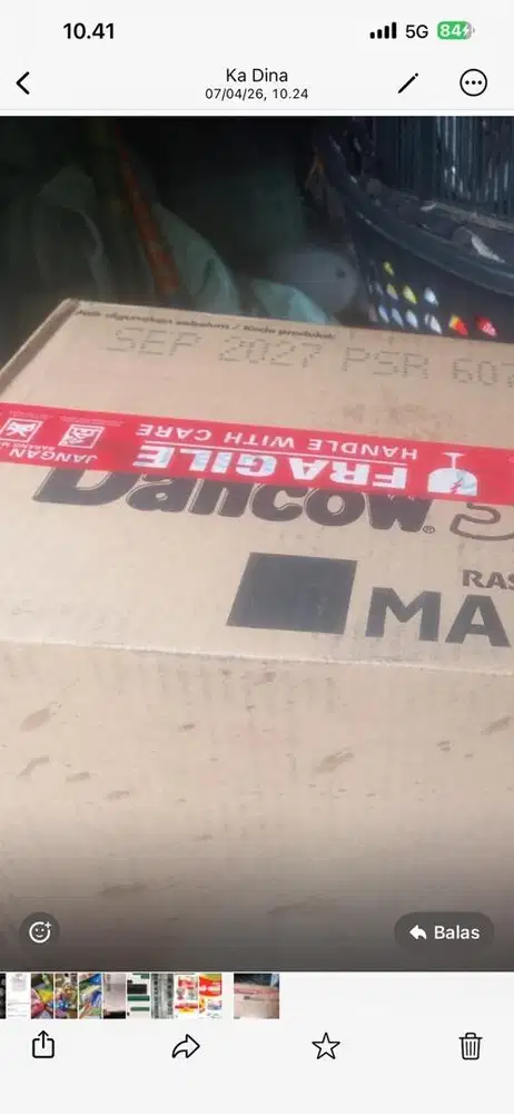 Dancow 3+ madu kemasan bagus