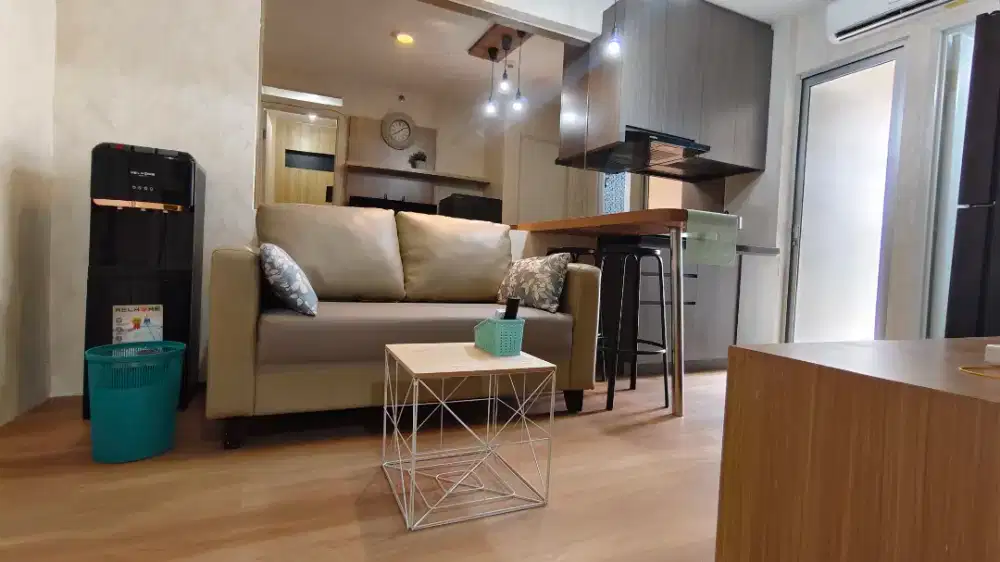 Baru renov Comfy mewah luxury 2 bedroom unit tower A atas mall Bassura