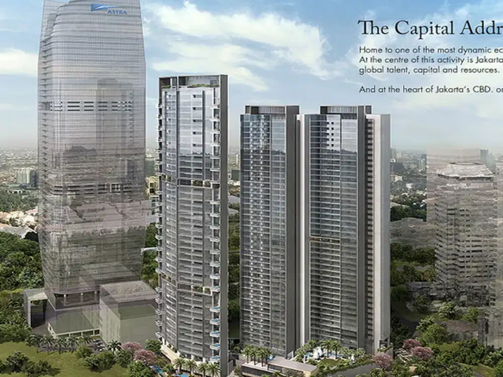 Best City View! 2Br Suite Apartemen Anandamaya Residence Full Furnished, Premium Living