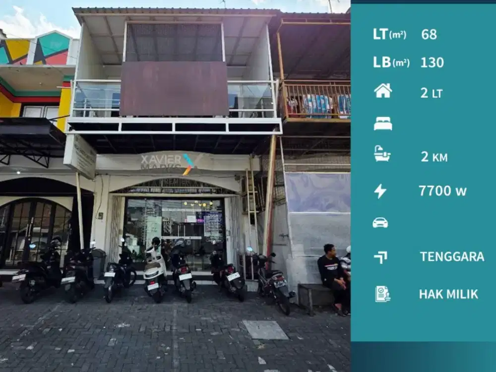 Dijual Ruko Full Furnish Dekat Kampus di Jl Candi-candi Malang