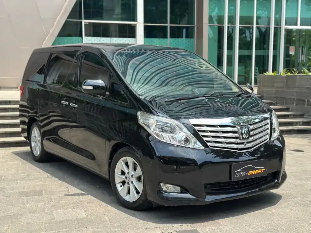 CUMA 45JT!! BAWA PULANG TOYOTA ALPHARD 2.4 PREMIUM SOUND CBU 2011 A/T
