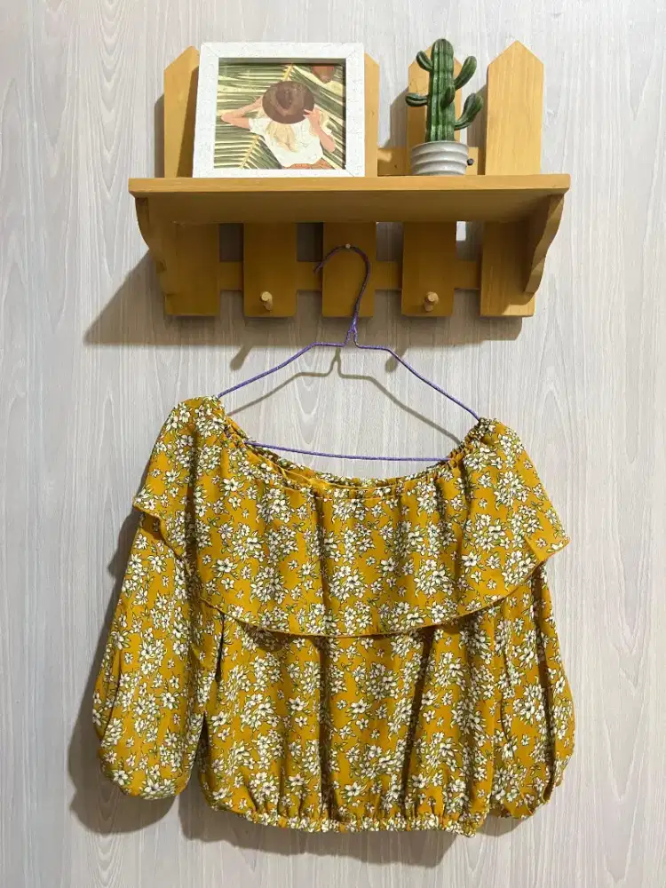 Baju Sabrina full furing