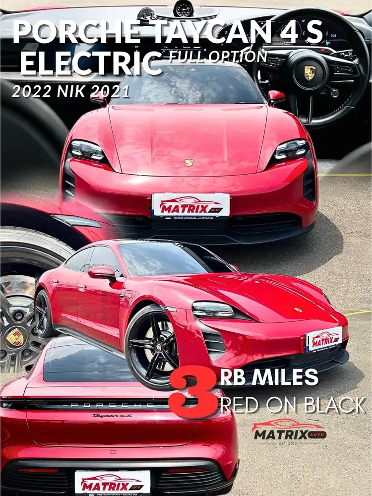 PORCHE TAYCAN 4 S ELECTRIC 2021 FULL OPTION!PORCHE TAYCAN 4 S! PORCHE!