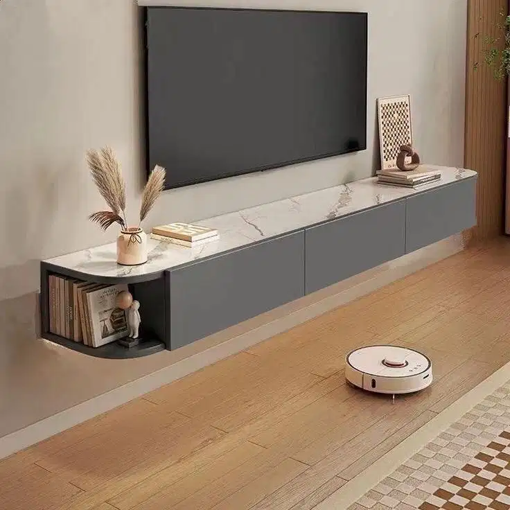 Dijual cepat Meja Tv Gantung Marmer