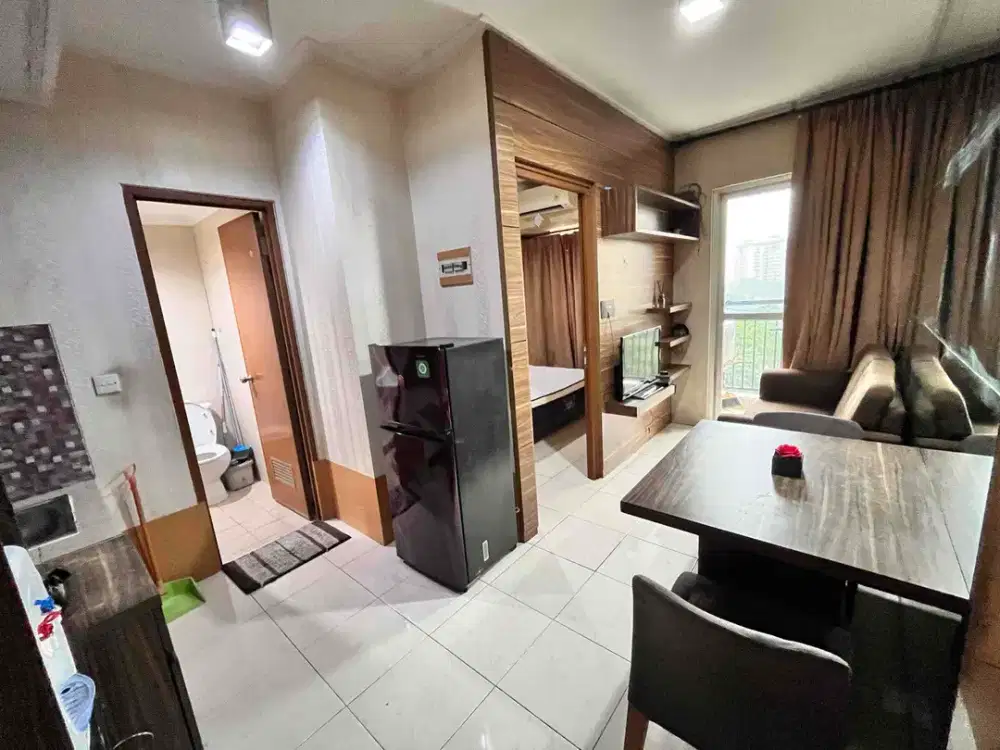 Disewakan 1 Bedroom furnished apartemen maple park