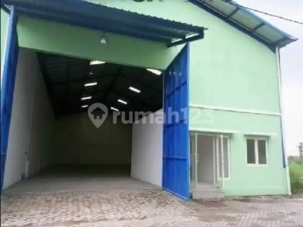 Dijual Gudang Krikilan Driyorejo Gresik Strategis Siap Pakai