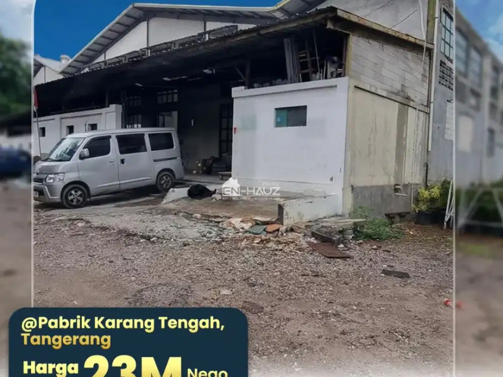 (MT) DI JUAL PABRIK KARANG TENGAH, TANGERANG