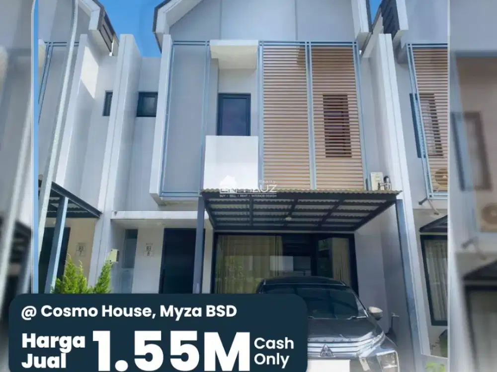 (TI) DIJUAL RUMAH COSMO HOUSE, MYZA BSD