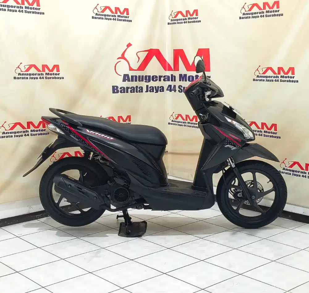 Bergaransi Honda Vario 110 Fi Led Tahun 2016 Hitam Doff