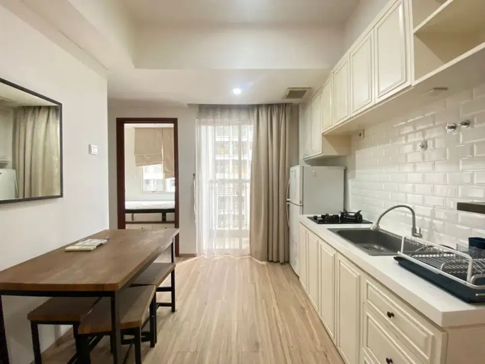 2kamar furnish bagus lantai parkit SIAP HUNI Apt.Royal Mediterania Garden