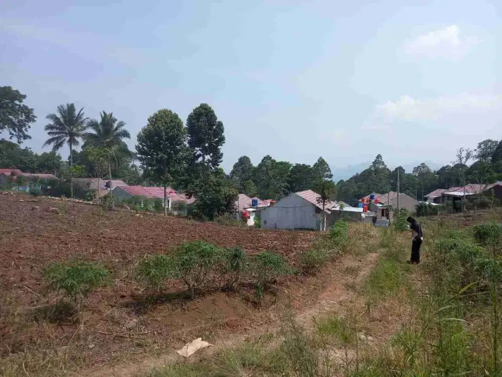 tanah 200 meter samping perumahan di sukadanaham