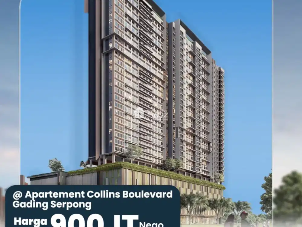 (MT) DI JUAL APARTEMEN COLLINS BOULEVARD, GADING SERPONG