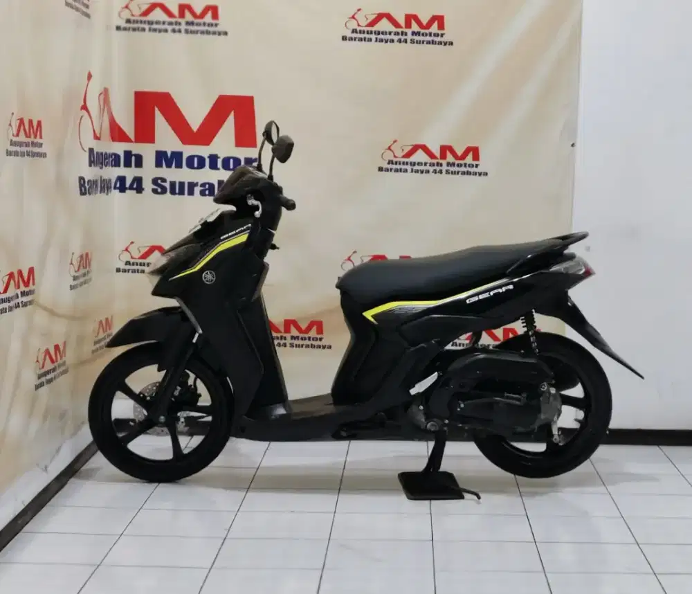 Ready Yamaha Gear 125 Std Tahun 2022 Hitam Glossy