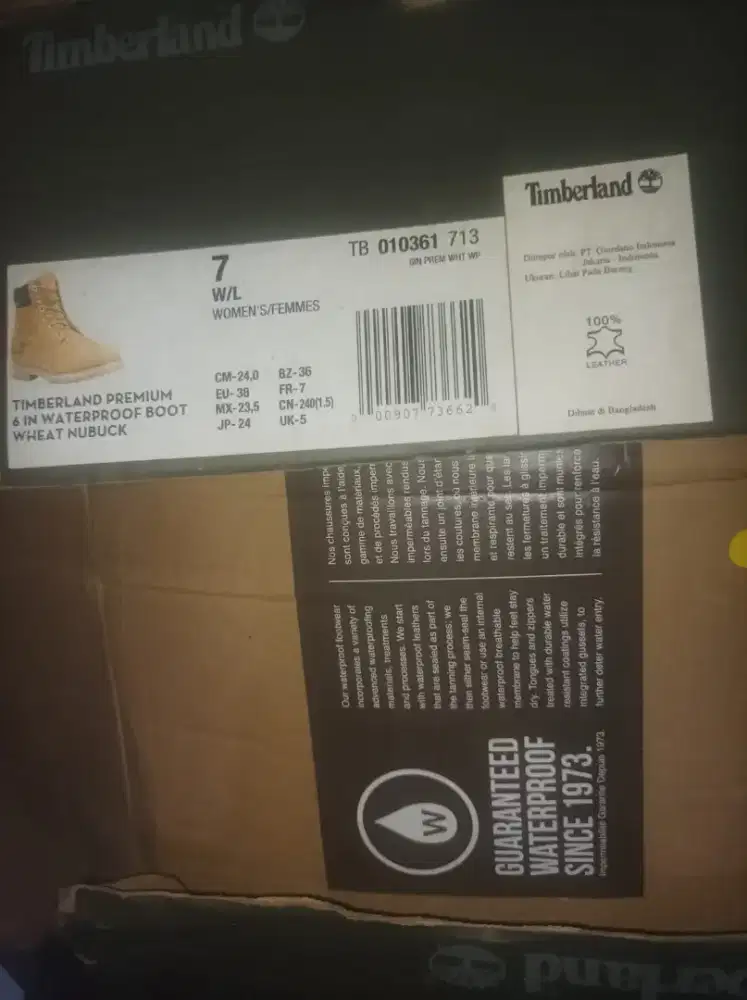 Sepatu timberland ori 100%