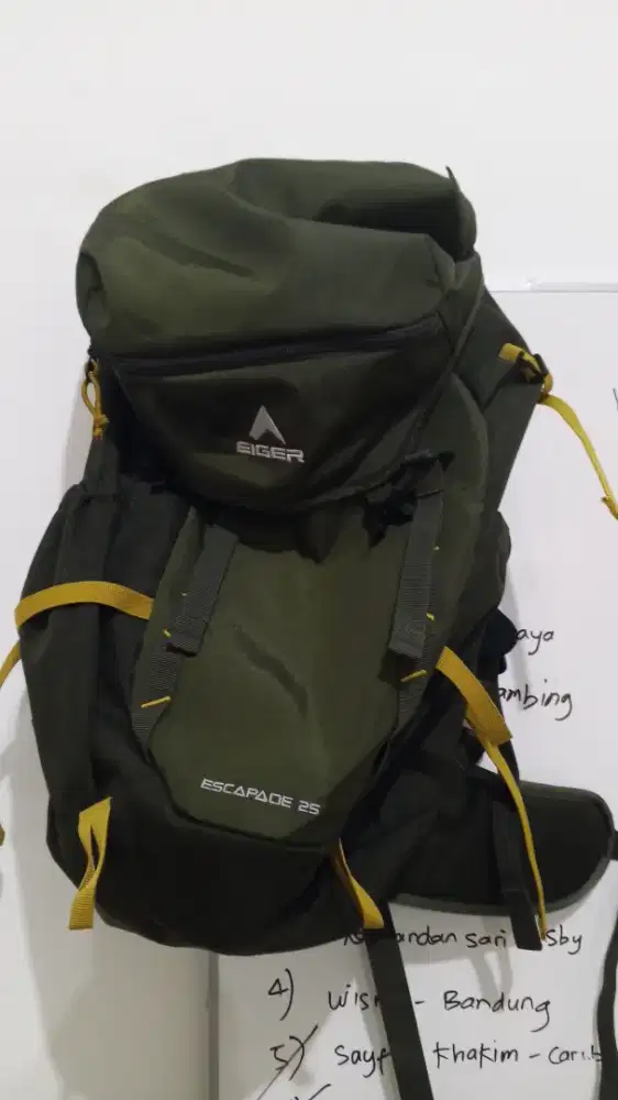 Tas backpack Eiger escapade 25 baru