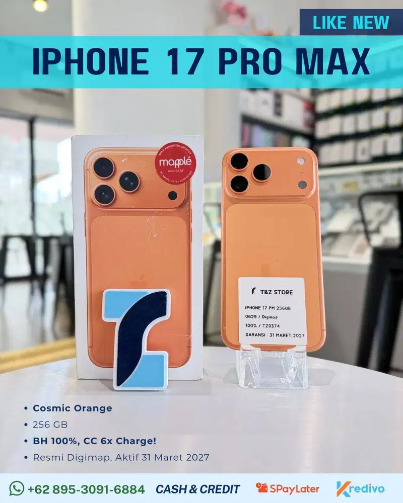 IPHONE 17 PRO MAX 256GB - ORANGE