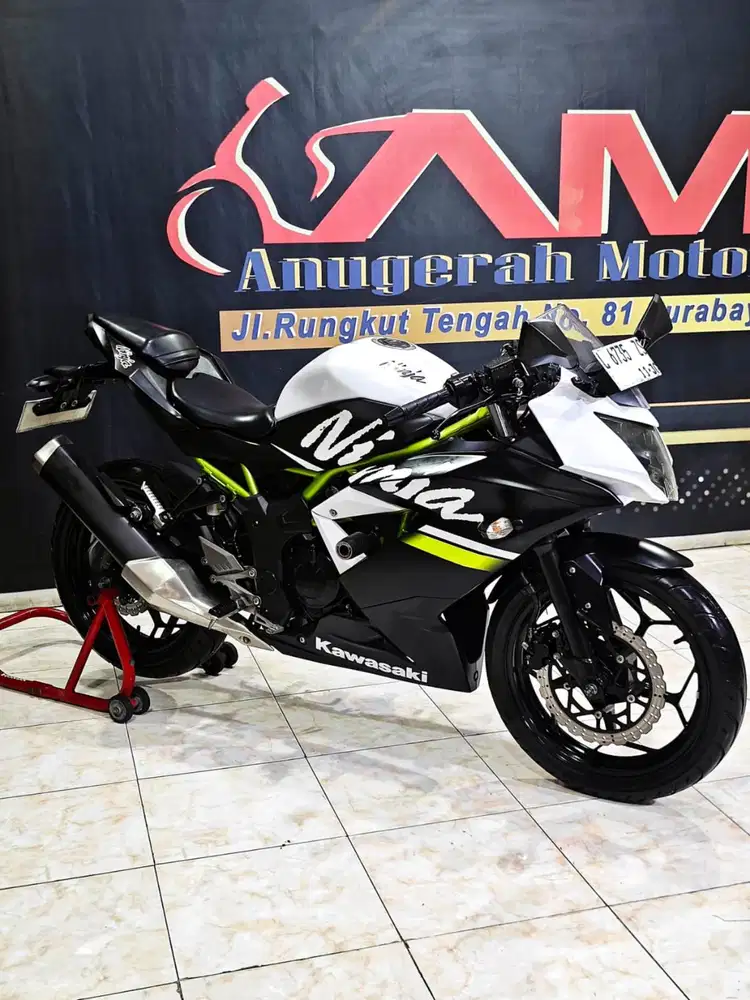 Limited edition Kawasaki Ninja 250 FI RR Mono tahun 2020 odo 6rb