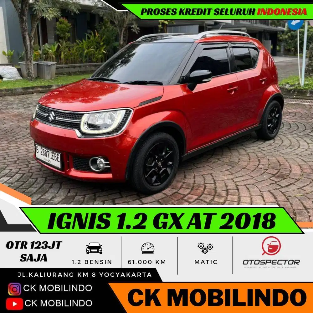 Suzuki Ignis GX Matic 2018 ISTIMEWA DP Minim Kredit Murah