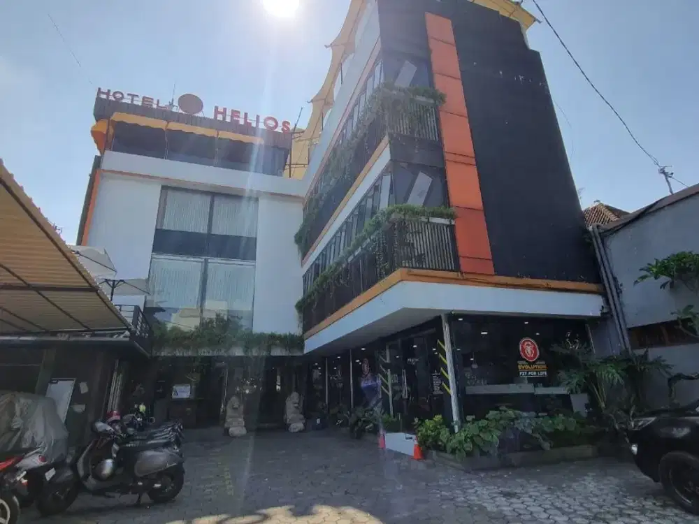 Dijual Hotel Aktif Pusat Kota Selangkah ke Stasiun di Klojen Malang