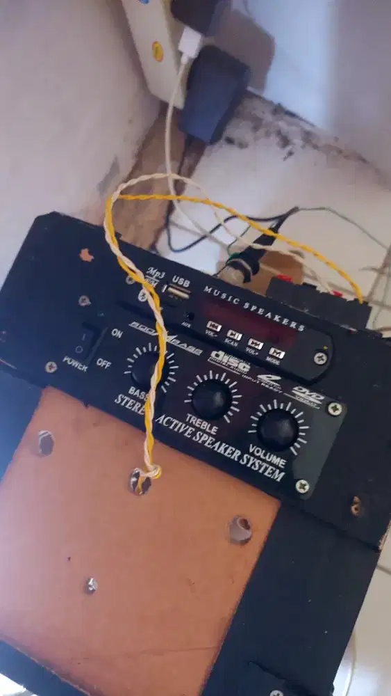 Speaker aktif bluetoot 6 inch, 12volt