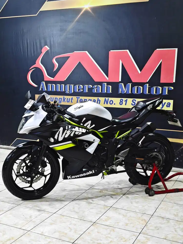 Motor kwalitas Kawasaki Ninja 250 FI RR Mono tahun 2020 odo 6rb mewah