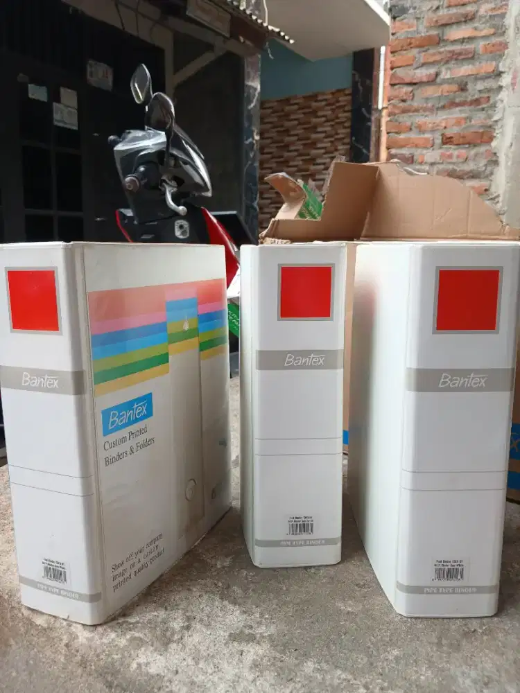 Dijual Bantex 1361-07 binder A4 6cm putih