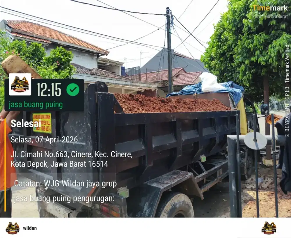 Jasa pengurugan tanah dan buang puing