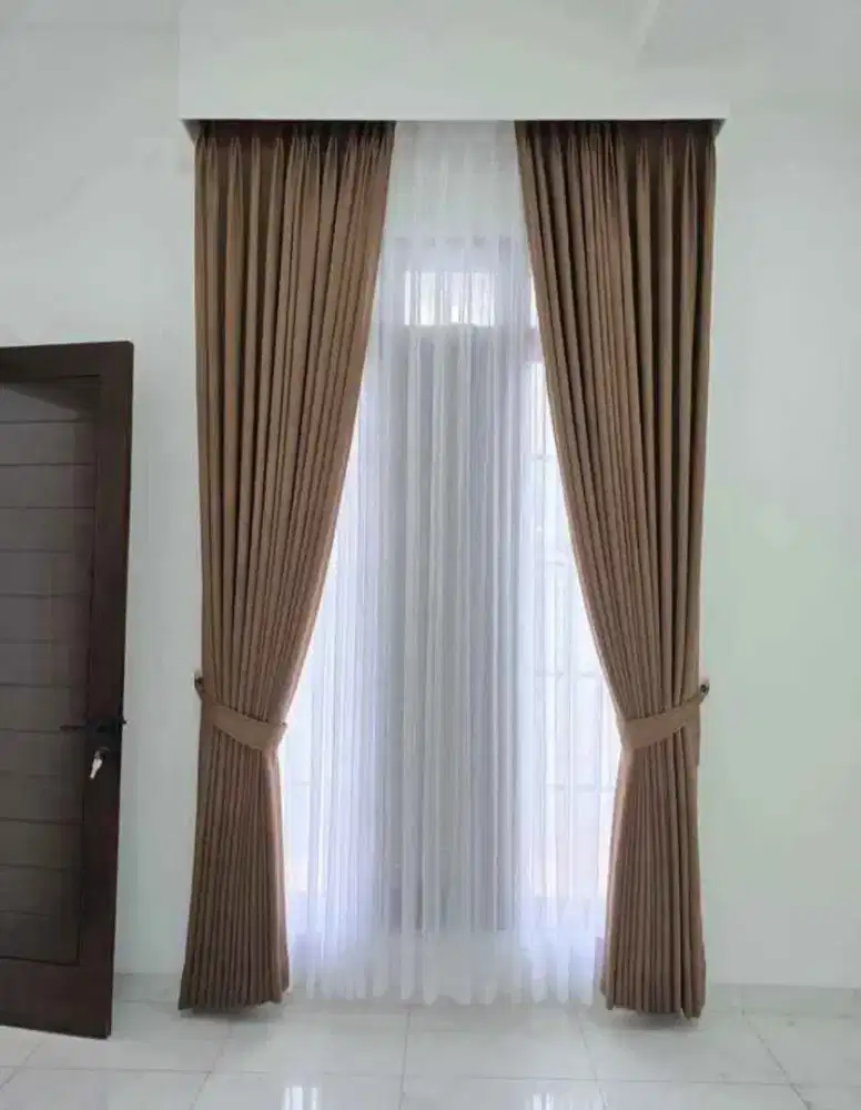 Terima pembuatan gorden geratis survey