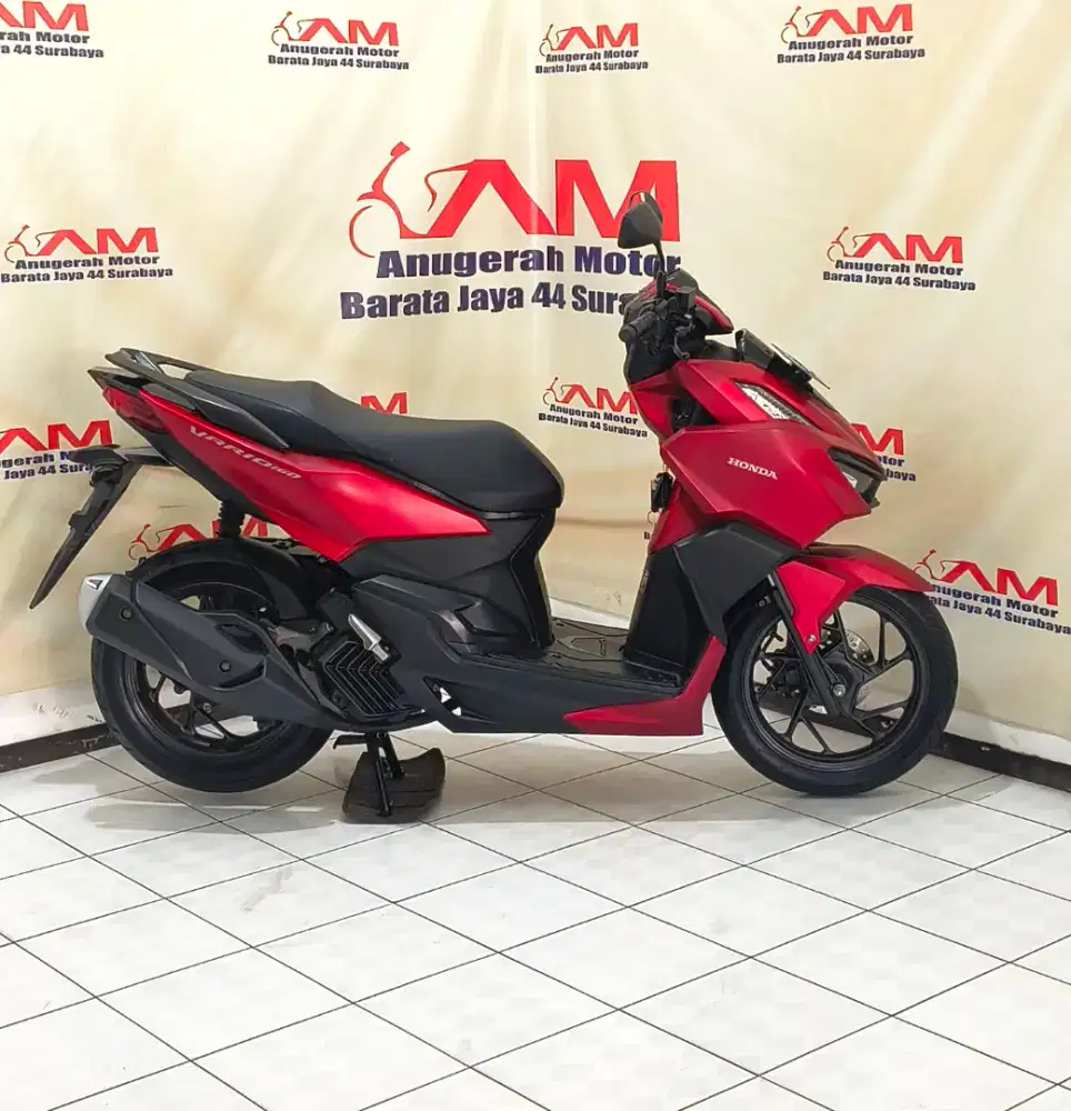 Siap pakai Honda new vario 160 Cbs tahun 2022 Merah Doff