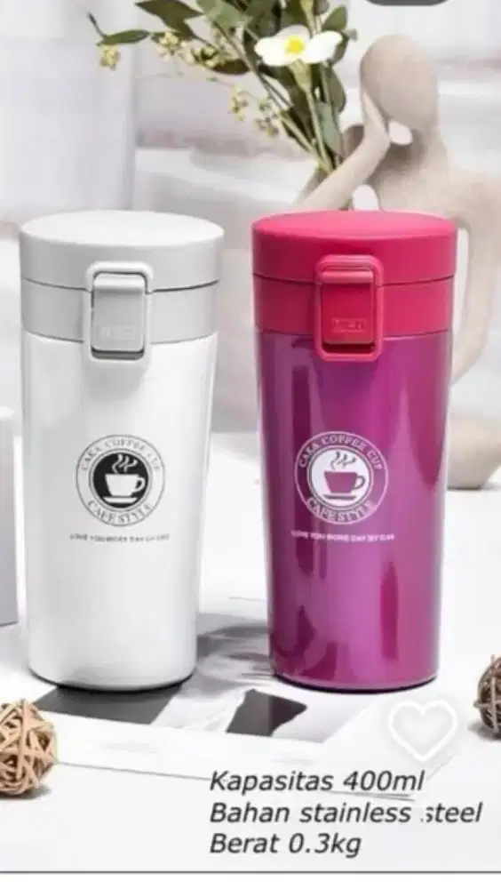 Tumbler Kopi dan Teh