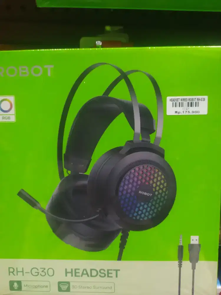 HEADSET WIRED ROBOT RH-G30